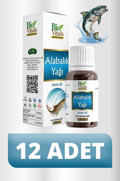 Bio Vitals 50 ml Trout Oil - 12 PCS-Box