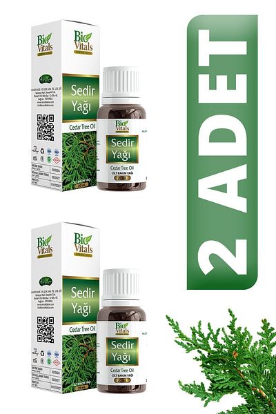Bio Vitals 20 ml Cedar Oil - 2 PCS