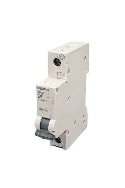 Siemens 1p B25 Amper W Otomat