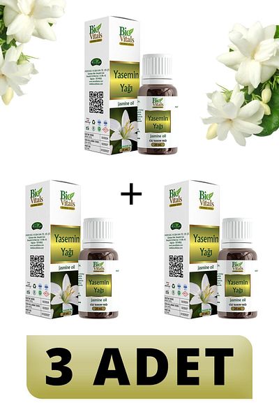 Bio Vitals Jasmine Oil - 20 ml, 3 PIECES