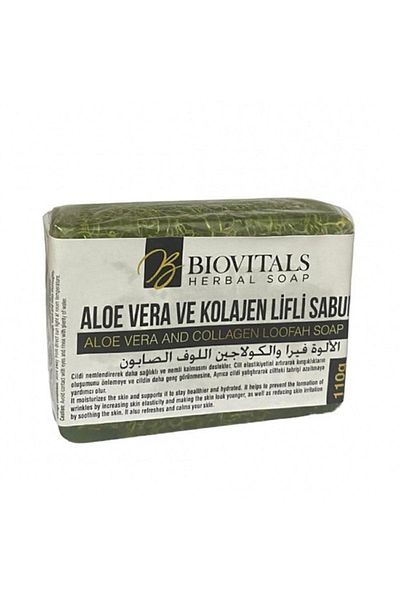 Bio Vitals Aloe Vera Collagen Fiber Soap 110gr