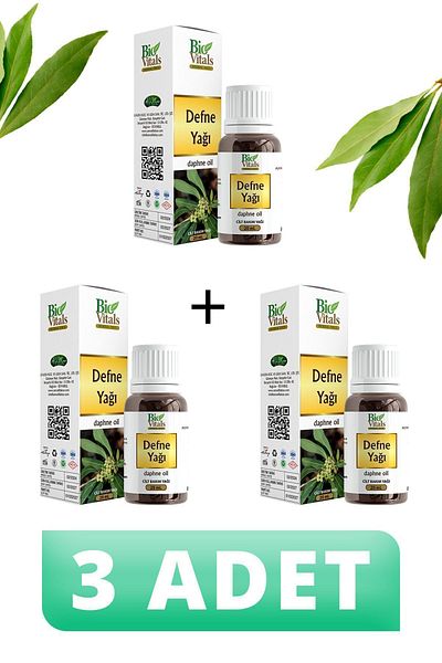 Bio Vitals Laurel Oil - 20 ml, 3 PCS