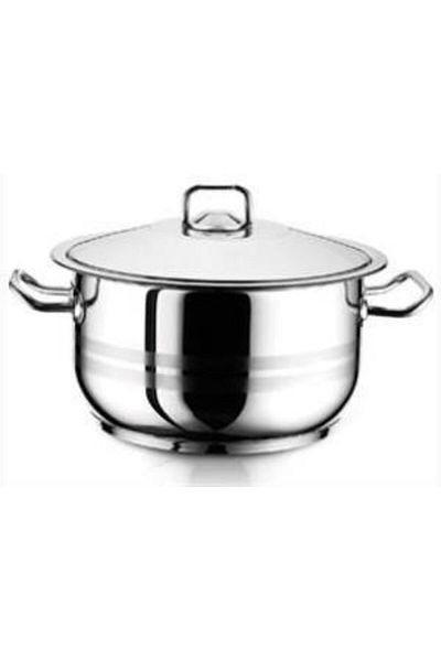 BKS Hascevher Arian Gastro 30*20 Deep Steel Pot 12 Liter