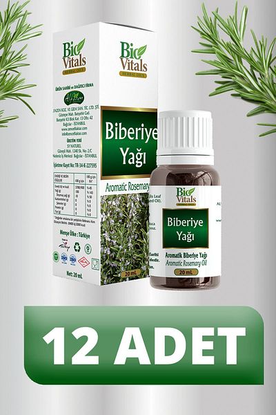 Bio Vitals 20 ml Rosemary Oil - 12 PCS-Box
