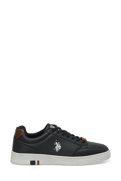 U.S. Polo Assn. حذاء رياضي كاجوال باللون الأزرق الداكن للرجال