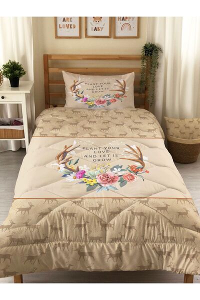 Evmila Παπλωματο καπιτονέ διπλής όψης - Μονό σετ ύπνου - ΧΩΡΙΣ ΦΥΛΛΟ