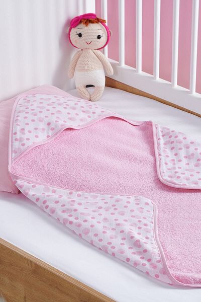 forumcotton Baby-Musselin-Wickeltuch aus 100 % natürlicher Baumwolle