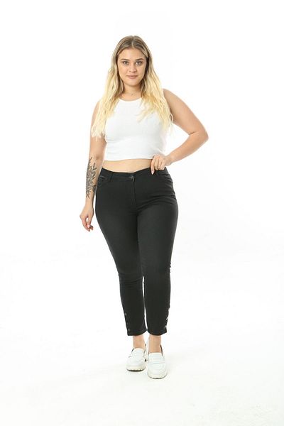 EYLÜL BUTİK Women's Plus Size Trousers