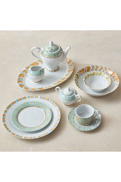 Home Box Zip Zap 49-Piece Dinner Set