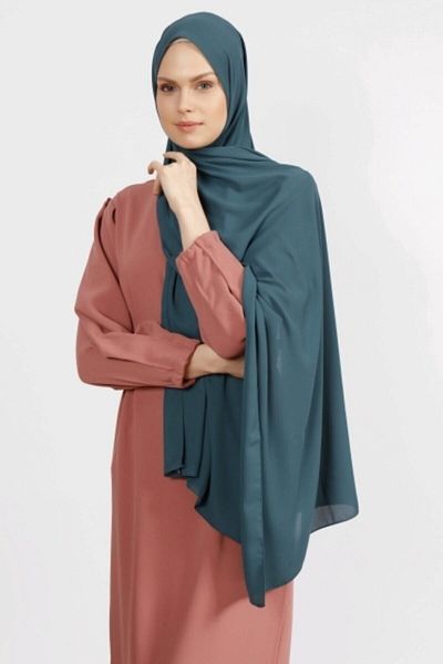Differenza Crep Shawl Petrol