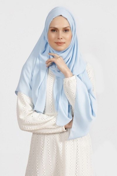 Differenza Κρεπ Σάλι Baby Blue