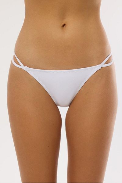 AYYILDIZ 63063 Model Fund de bikini alb