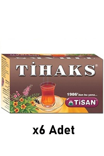 Tisan Tihaks Karışık Bitki Çayı 20 Süzen Poşet 6 Adet