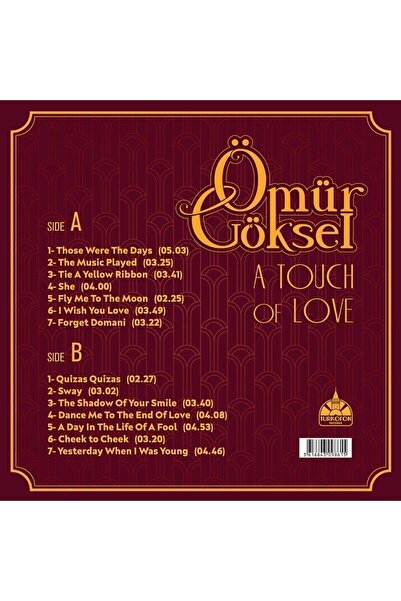 Genel Markalar Ömür Göksel - A Touch Of Love - Plak