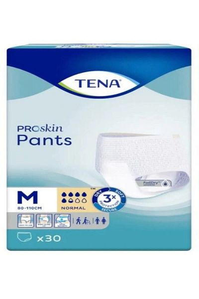 TENA 5.5 Drop Panty Adult Diaper Medium (medium size) 30 Pieces