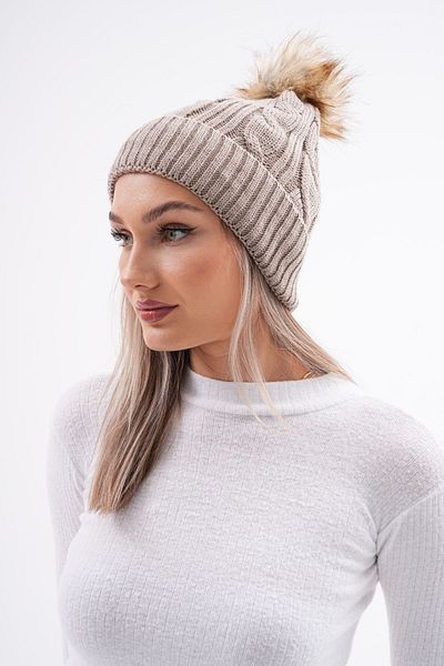 Ritagarcia Beanie Pompom Hair Braid