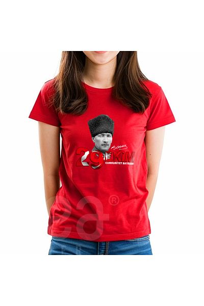 Crea Eymer Wear 29 October - Republic Day Cotton Crew Neck T-Shirt