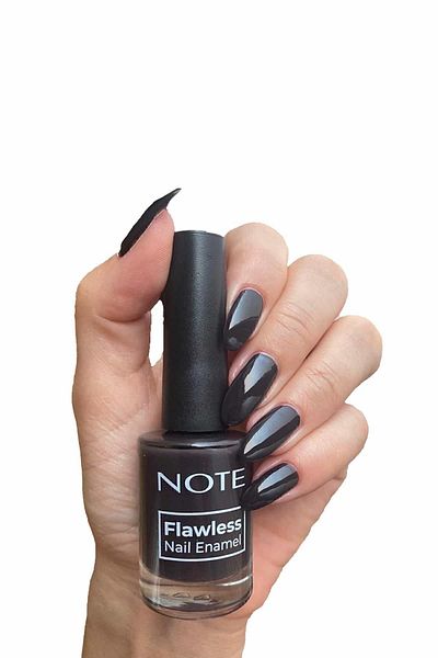 NOTE Nail Flawless Nail Polish 70 Mystery Night - Black