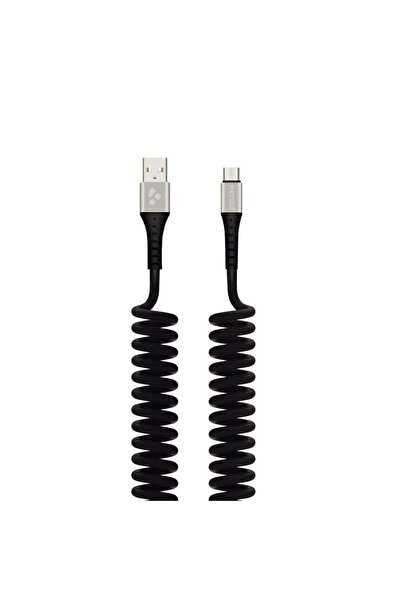 KOİ TECH Type-c To Usb Yaylı Şarj Kablosu 3.4a 1.5mt Samsung Huawei Xiaomi Oppo Uyumlu Örme