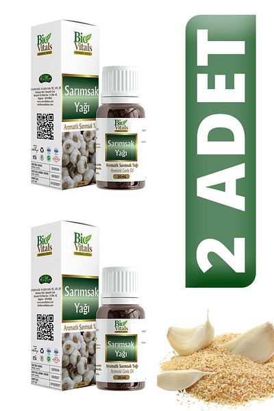 Bio Vitals 20 ml Garlic Oil - 2 PCS