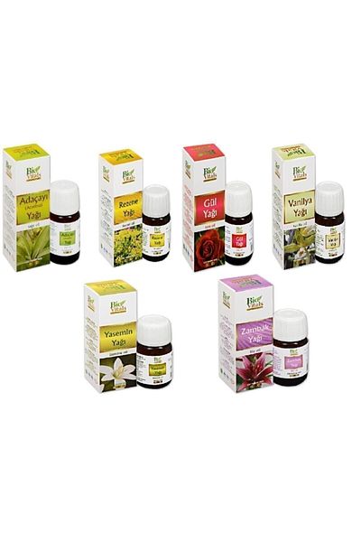 Bio Vitals Sage Fennel - Rose Vanilla Jasmine Lily Aromatic Massage Care Oil Set