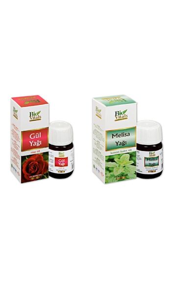 Bio Vitals Cilt Bakım Yağı Gül & Melisa 2li Özel