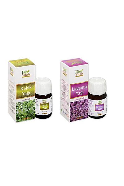 Bio Vitals Aromatic Massage Thyme and Lavender Skin Care Oil Set