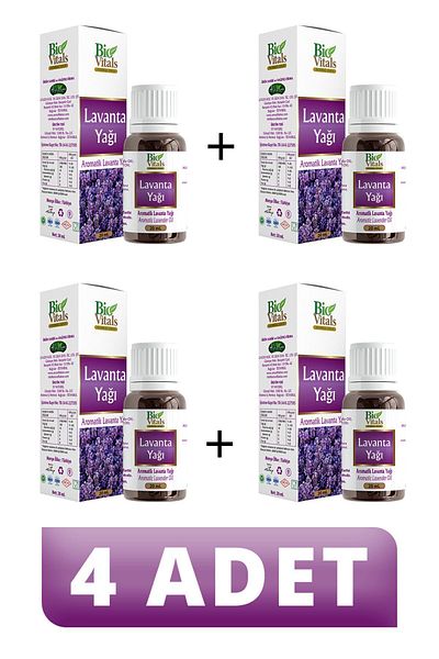Bio Vitals Lavender Oil - 20 ml 4 PCS