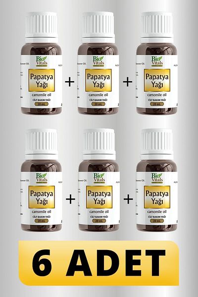 Bio Vitals 20 ml Chamomile Oil - 6 PCS