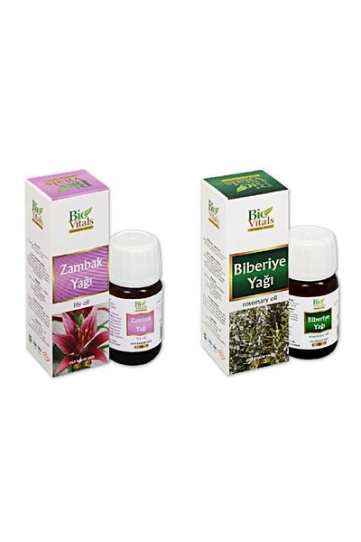 Bio Vitals Aromatic Massage and Skin Care Oil Set - Lily and Rosemary