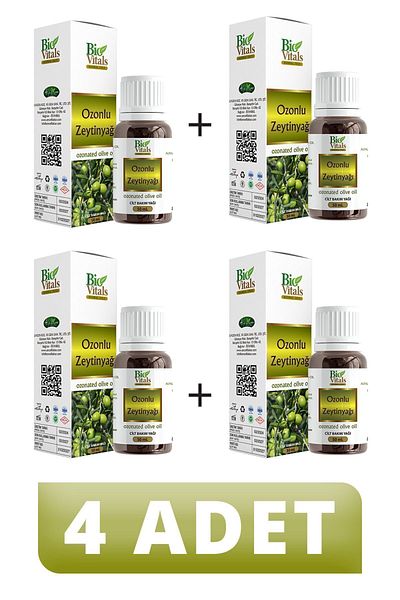 Bio Vitals Olive Oil Ozonated - 50ml, 4 PCS