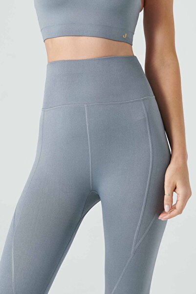 Jerf Pine Yüksek Bel & Toparlayıcı Tayt Gri