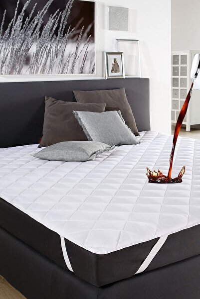 Formeya Pamuklu Kapitone Lastikli Sıvı Geçirmez Yatak Koruyucu Alez (10 EBAT)