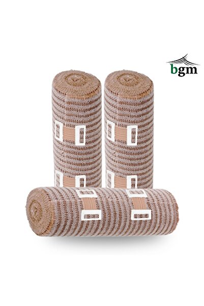 bgm Elastik Bandaj 20 cm -3 Adet- Yüksek Kalite Esneklik ve Dayanıklılık