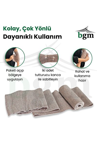 bgm Elastik Bandaj 20 Cm Yüksek Kalite Esneklik Ve Dayanıklılık