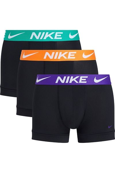 Nike Men's Brand Logo Elastic Band Suitable for Daily Use Black - Boxer 0000KE1156-AN6