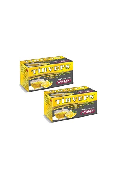 Tisan تيهفيبس شكل ليمون 20 كيس × 2 قطعة