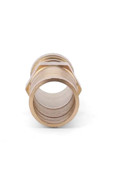 LİNWAY 12mm Brass 2 Way Pipe Connector