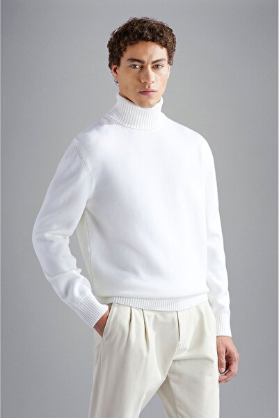 PAUL&SHARK MEN'S WOOLLEN TURTLENECK