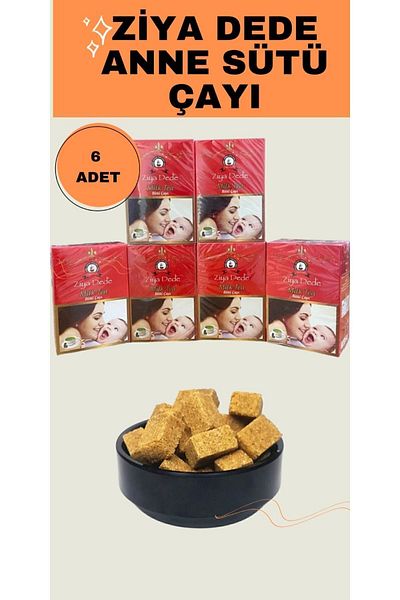 Ziyadede Ziya Dede Breast Milk Tea 150 gr(6 Boxes)