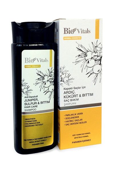 Bio Vitals Juniper Sulfur Bıttım Shampoo 400 Ml.