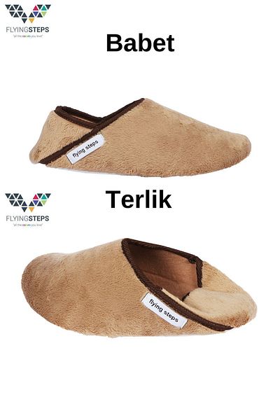 Flyingsteps Ανδρικές παντόφλες εσωτερικής σόλας Bab&ter Αντιολισθητική σόλα Home Shoes Panduf 10010