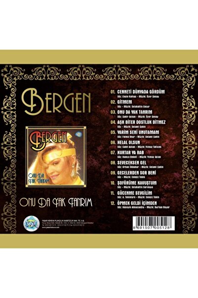 Yaşar Plak Bergen - Onu Da Yak Tanrım (cd)