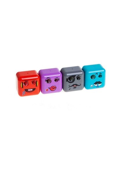 Adel مبراة أقلام رصاص مزدوجة من Cubies Emoji