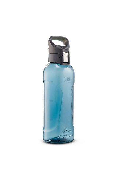 Decathlon Quechua Outdoor Plastic Flask - Blue - 0.8 Liter - Mh500