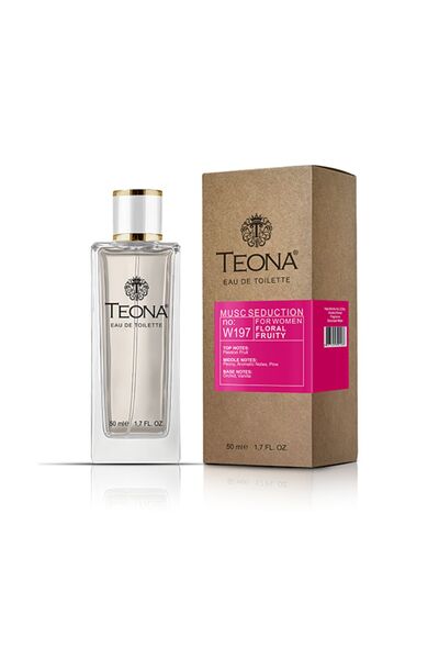 TEONA W197 Musc Seduction Çiçeksi Kadın Parfüm 50ml
