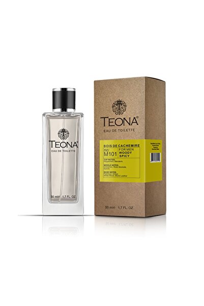 TEONA M101 Bois De Cachemire Baharatlı Erkek Parfüm 50ml