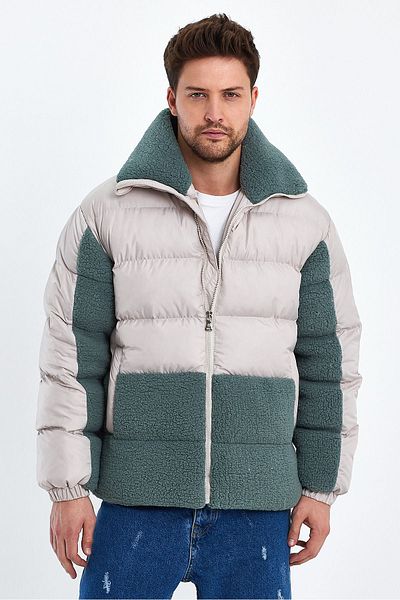 Weyeze Stand Collar Puffer Jacket Af-K50638Prm