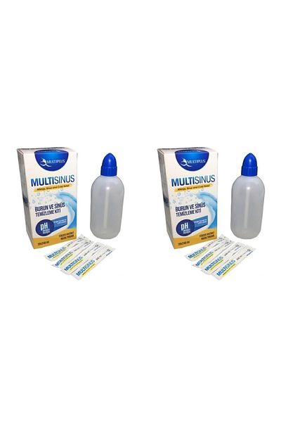 Multiplus Sinus Rinse Nose and Sinus Cleaning Kit 2 Pack