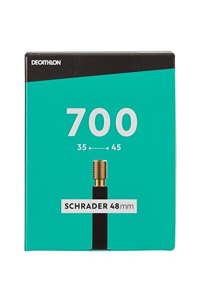 Decathlon Btwin Iç Lastik - 700 X 35/45 - 48 Mm - Schrader Valf Uyumlu
